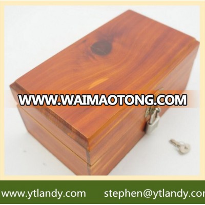 Plain Wood Cremation Funeral Pet Urn