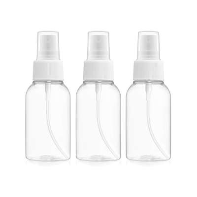 Fine Mist Spray Bottles 3.4oz/100ml with Pump Spray Cap for Essential Oils, Travel, Perfumes -Refillable & Reusable Empty