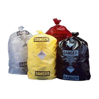 Biodegradable Bag Color Printed Metallocene Material Biohazard Waste Plastic Bag Garbage Bag