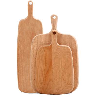 customized size and style  wooden bread block Wood Butcher Block beech wooden cutting board