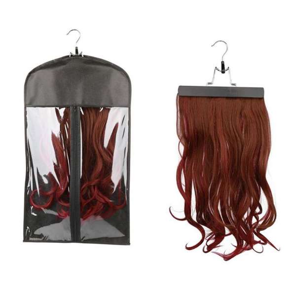 Dustproof Organizer Protect Wigs Pouch Transparent Wig Storage Bag Clear Wig Bag