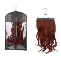 Dustproof Organizer Protect Wigs Pouch Transparent Wig Storage Bag Clear Wig Bag