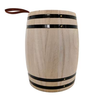 Coffee Bean Wooden Barrel Custom Wooden Barrel Wood Barrel Gift Box