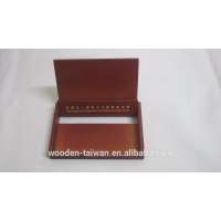 Wood Material and Box & Case Product Type Business card holder wood case