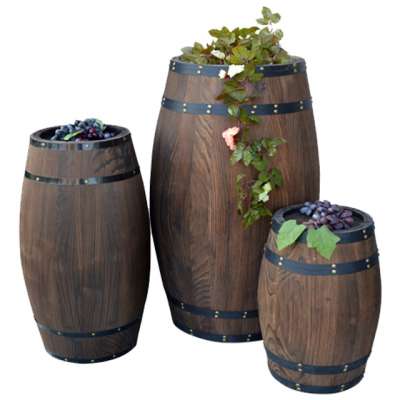 Bar antique decorative wooden display barrel for sale