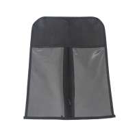 hair weave storage bag black Dust-proof Portable Protection Non-woven Carrier Zipper Suit Case Bag Package for Hair Extensions