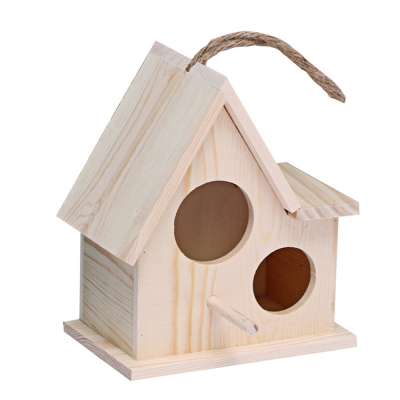 stylish solid wood bird nest outdoor wooden bird house outdoor parrot nest breeding box