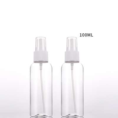 100ml alcohol spray bottle 75% disinfection bottle disinfectant liquid PET plastic dispensing bottle