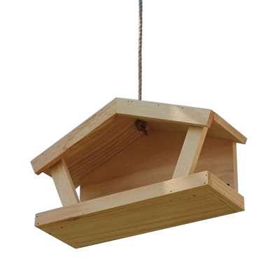 Wooden Hanging Wildbird Table Feeder Wild Bird Wooden Seed Feeding Station