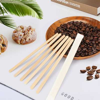 Stirrer Bamboo coffee mixer stick coffee stick disposable beverage milk tea stirrer mixer stick cocktail cocktail bar