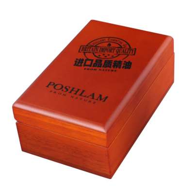 Custom Design Essential oil wooden box high quality packaging box