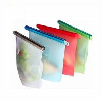 2018 New Arrival food vacuum storage bag,silicone reusable food storage bag,reusable food bags